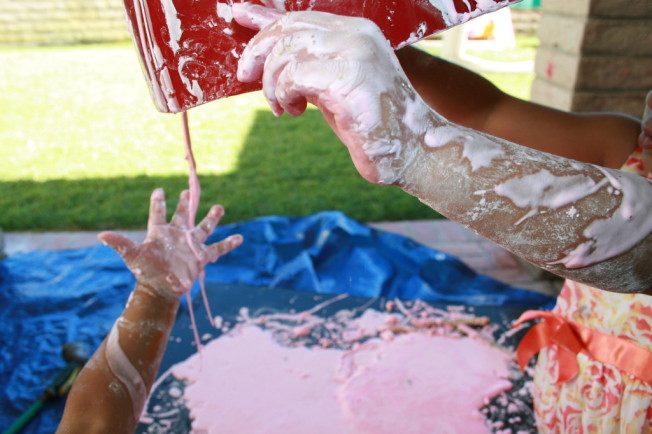 How to make Oobleck Slime for Sensory Play