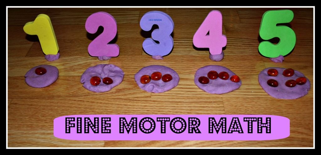 Fine Motor Math Play