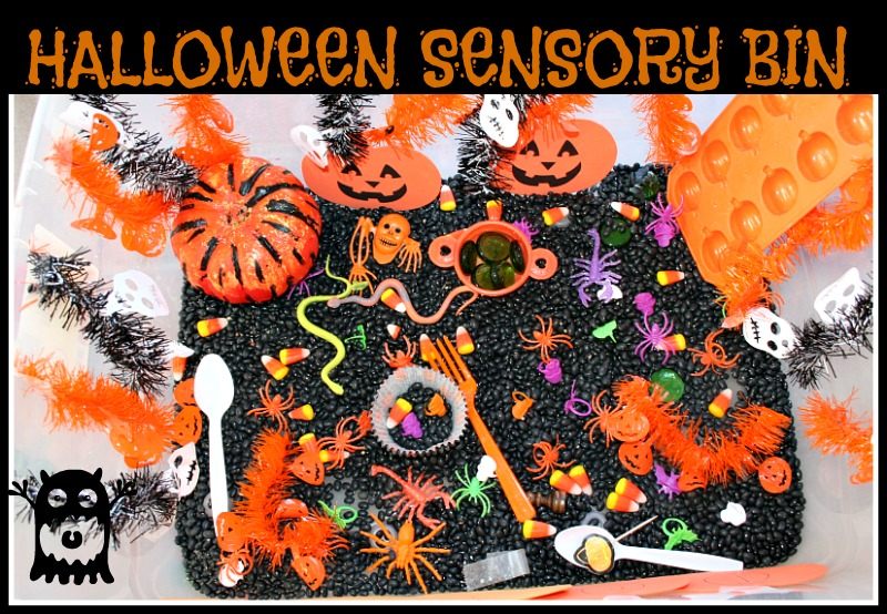 Sensory Activities: Halloween Sensory Bin