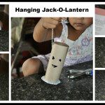 Halloween craft hanging lantern