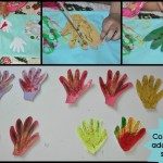 handprint crafts for christmas