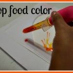 medicine dropper to drop food colors