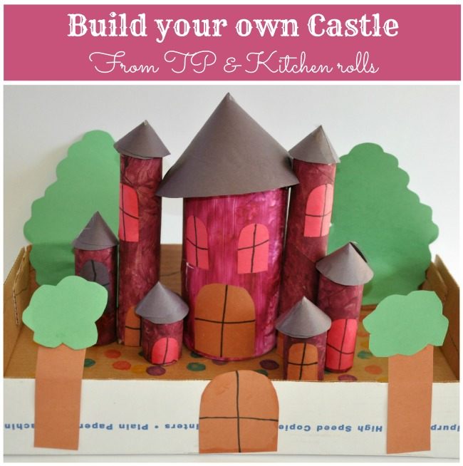 Paper Roll Craft : Castle