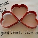 hearts cookie cutter shamrocks