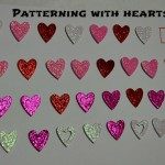 preschooler learning activities patterns with hearts