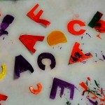 toddler letters learning activity with spring crafts