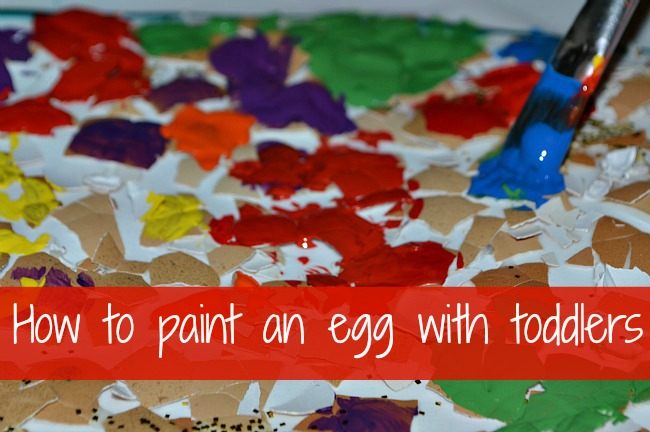 Easter Craft :Egg Shell Painting