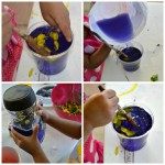 spring sensory with water