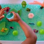 pond life sensory play