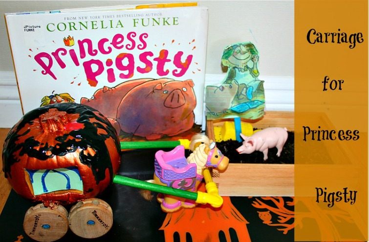 Halloween Activities for Kids: Pumpkin Carriage for Princess Pigsty