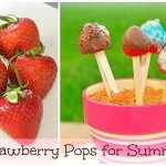 Strawberry pops