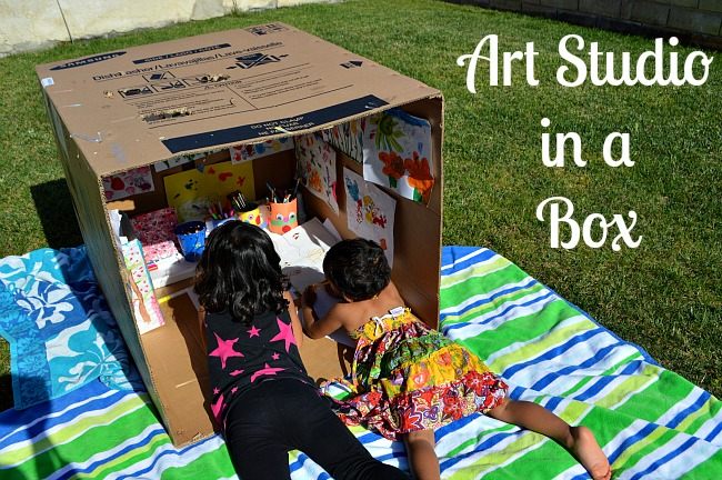 Recycled Crafts: Art Studio in a Box