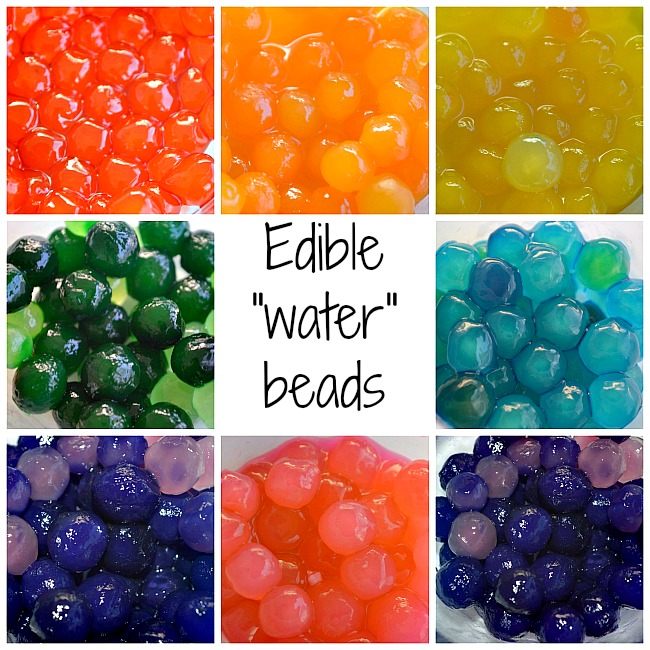 Sensory Activities : Edible Water Beads