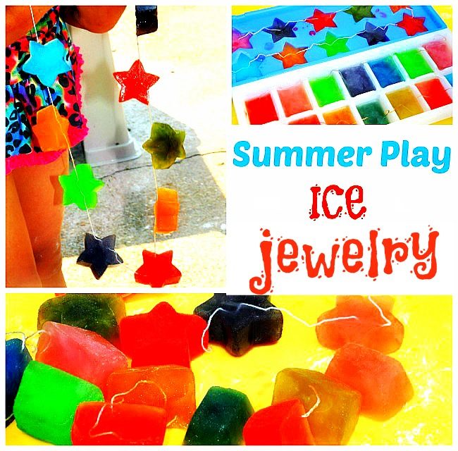 Ice Activities: Summer ice jewelry