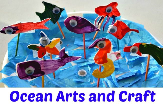 Crafts for kids : Ocean Craft