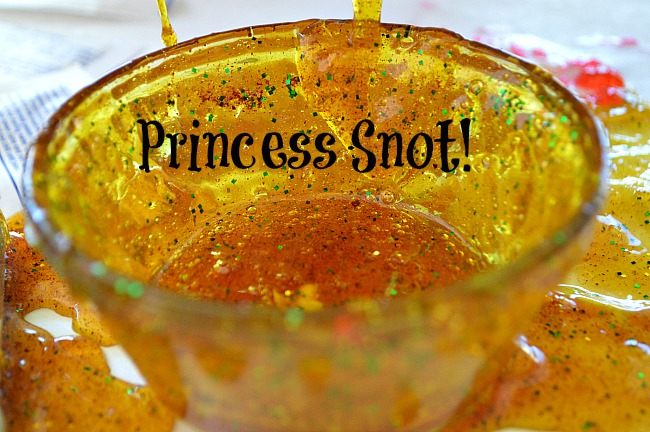 Sensory Activities: Princess Snot