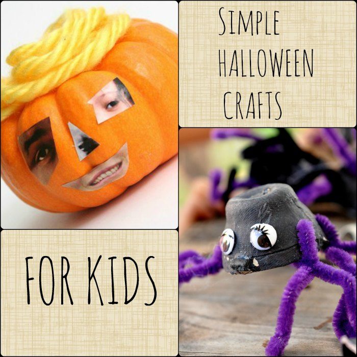 Easy Halloween Crafts for Kids