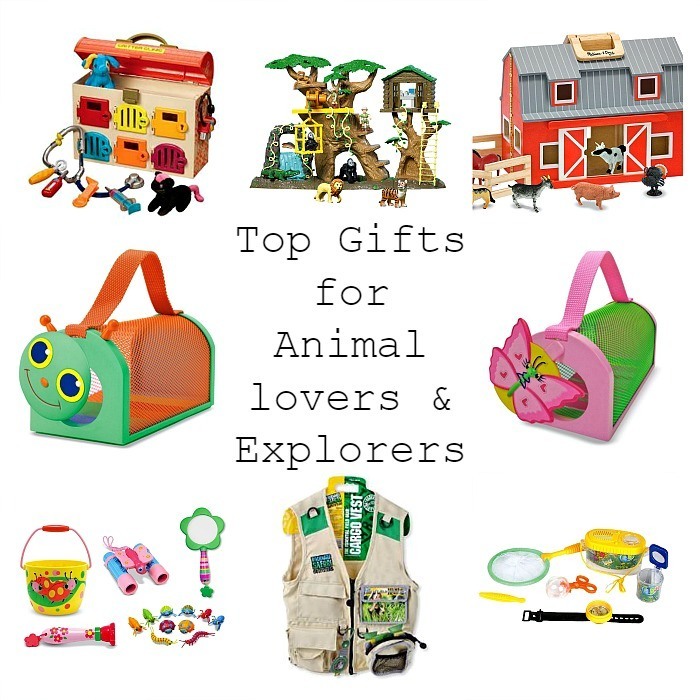 Holiday Gift Guide for kids : Gifts for animal loving explorers