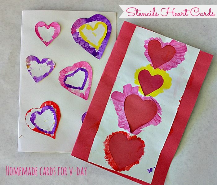 Homemade Cards for Valentine’s Day