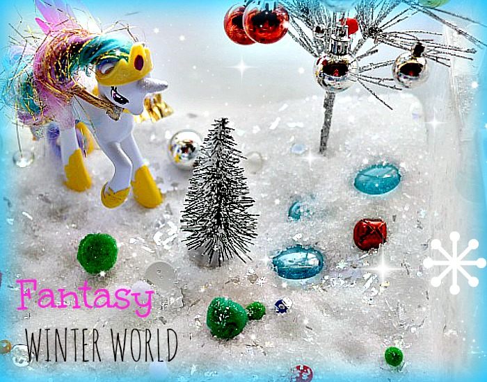 Winter activities for kids : Fantasy winter world