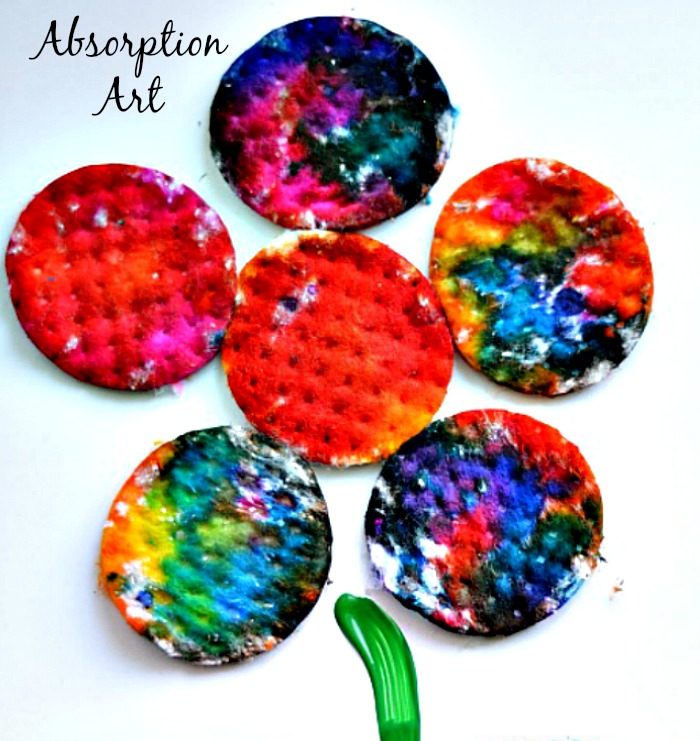 Art activities for kids : Spring Flower Craft