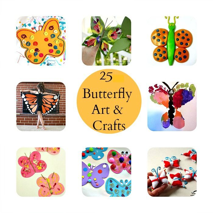 25 butterfly crafts and art activities for kids