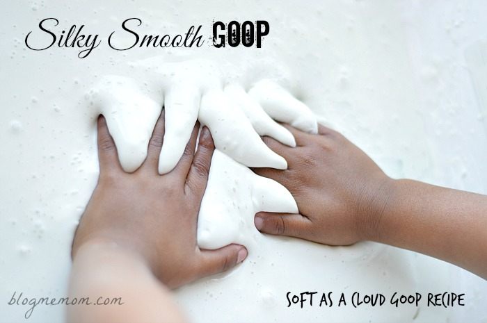 Sensory Activities for Kids : Silky Soft Goop Recipe