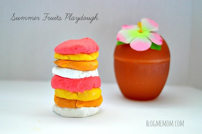 Summer Fruits Play dough Recipe