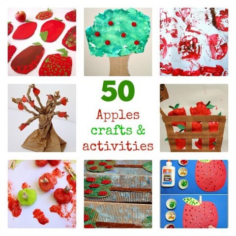 Apple themed activities for kids