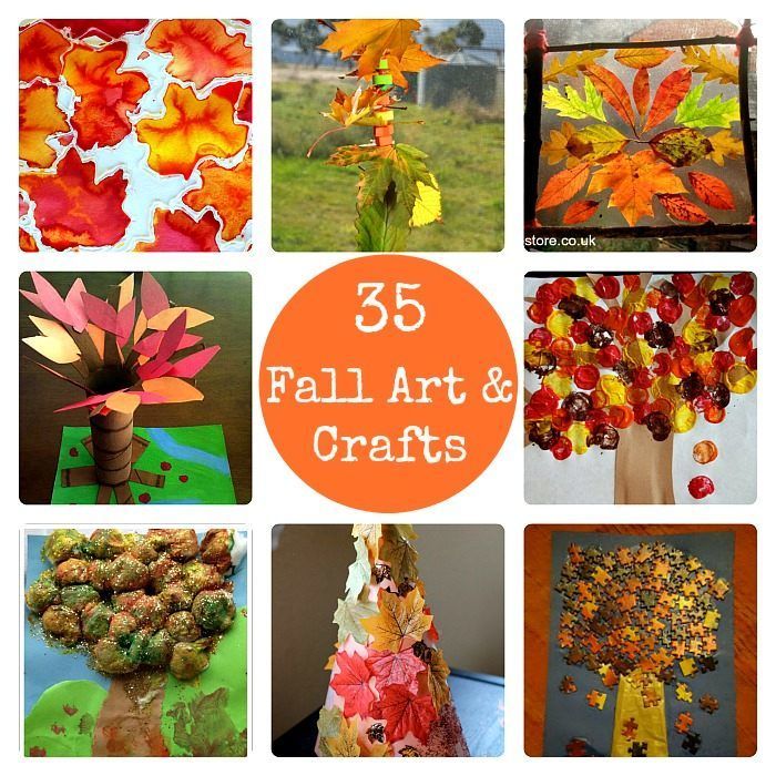 Fall Crafts for Kids and Art Projects