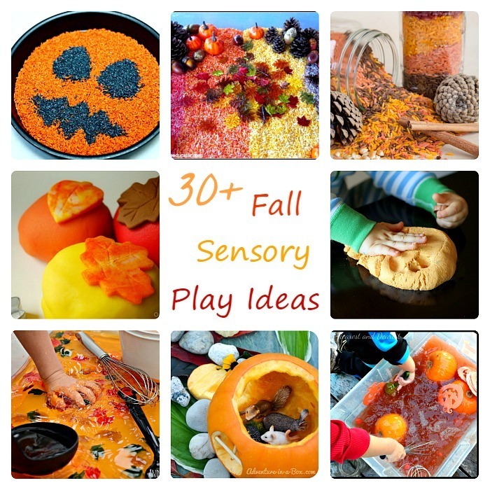 30 Fall sensory activities for kids