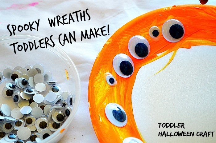 Halloween Crafts For Toddlers Spooky Wreaths Fun Littles