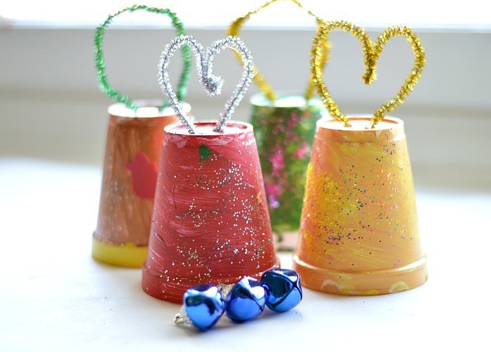 Christmas Crafts for Kids : Homemade Ornaments with Foam Cups