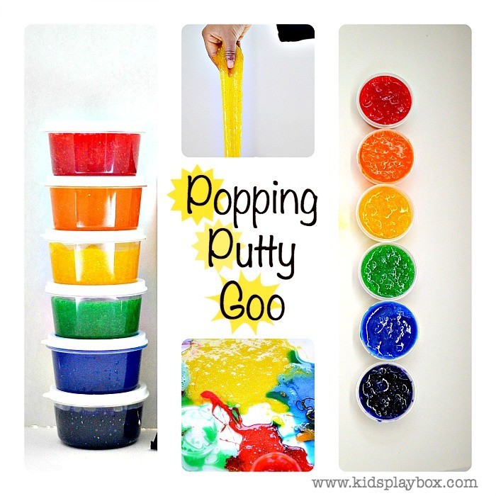 Sensory Activities for Kids : Popping Putty Goo