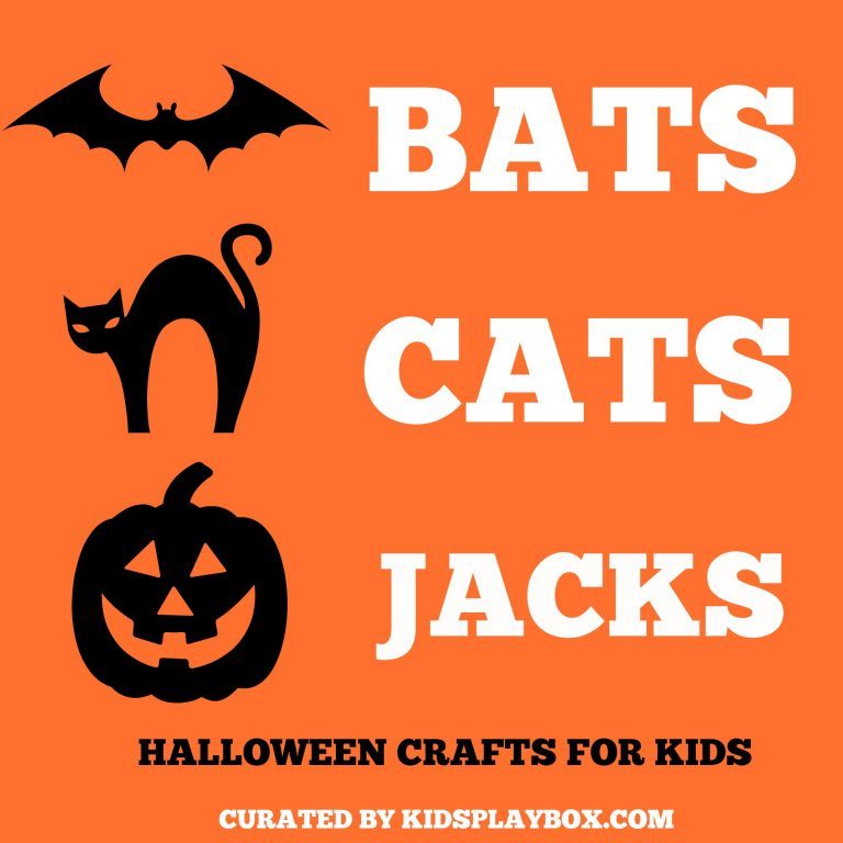 Halloween Crafts for Kids : Bat crafts, cat crafts and jack o lantern crafts for kids