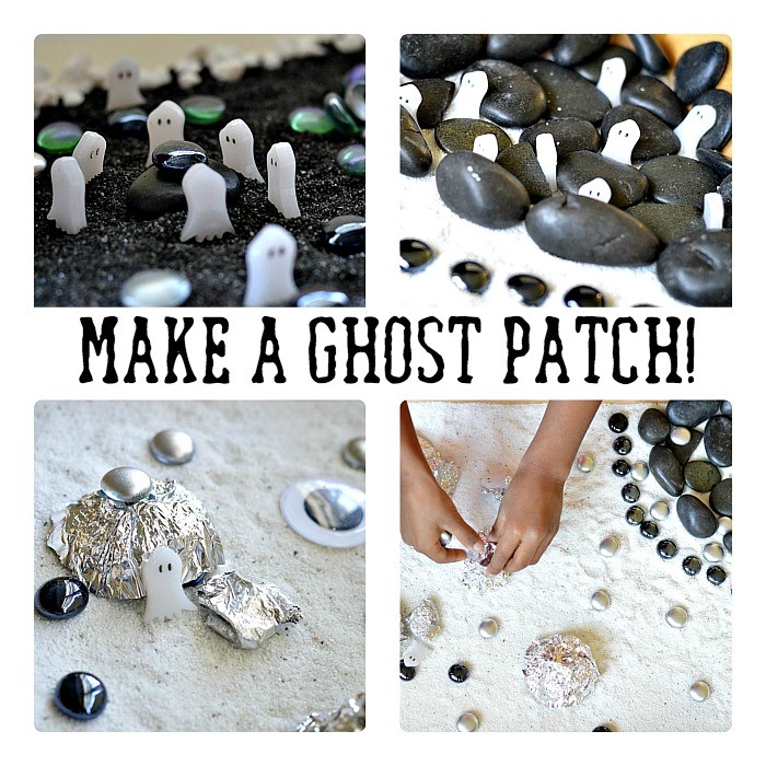 Halloween Activities For Kids : Make a Ghost Patch