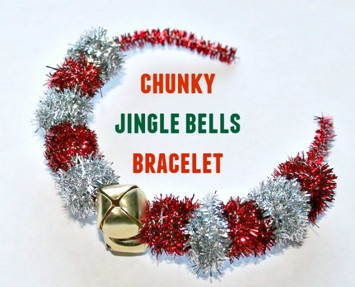 Christmas Crafts for Kids : Jingle Bells Bracelets